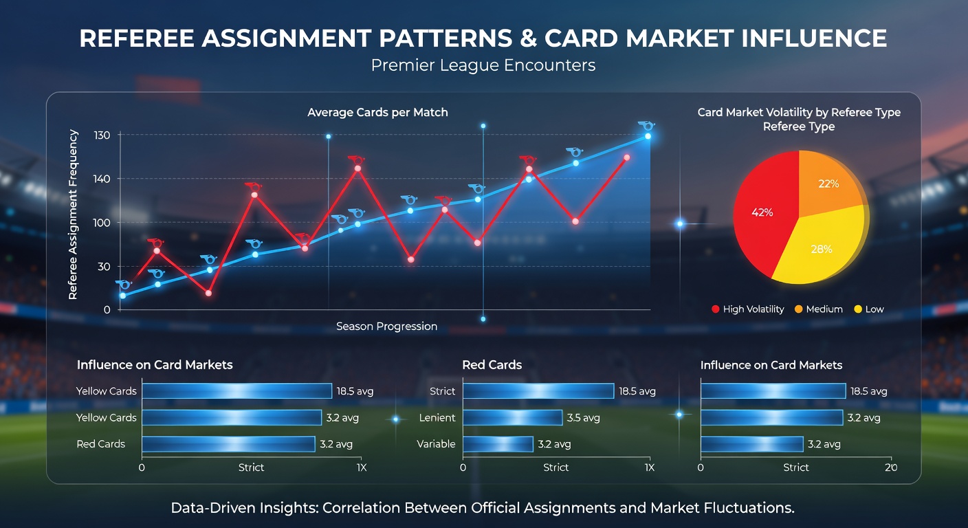 Analyse von Schiedsrichter-Zuweisungen und Kartenstatistiken in der Premier League