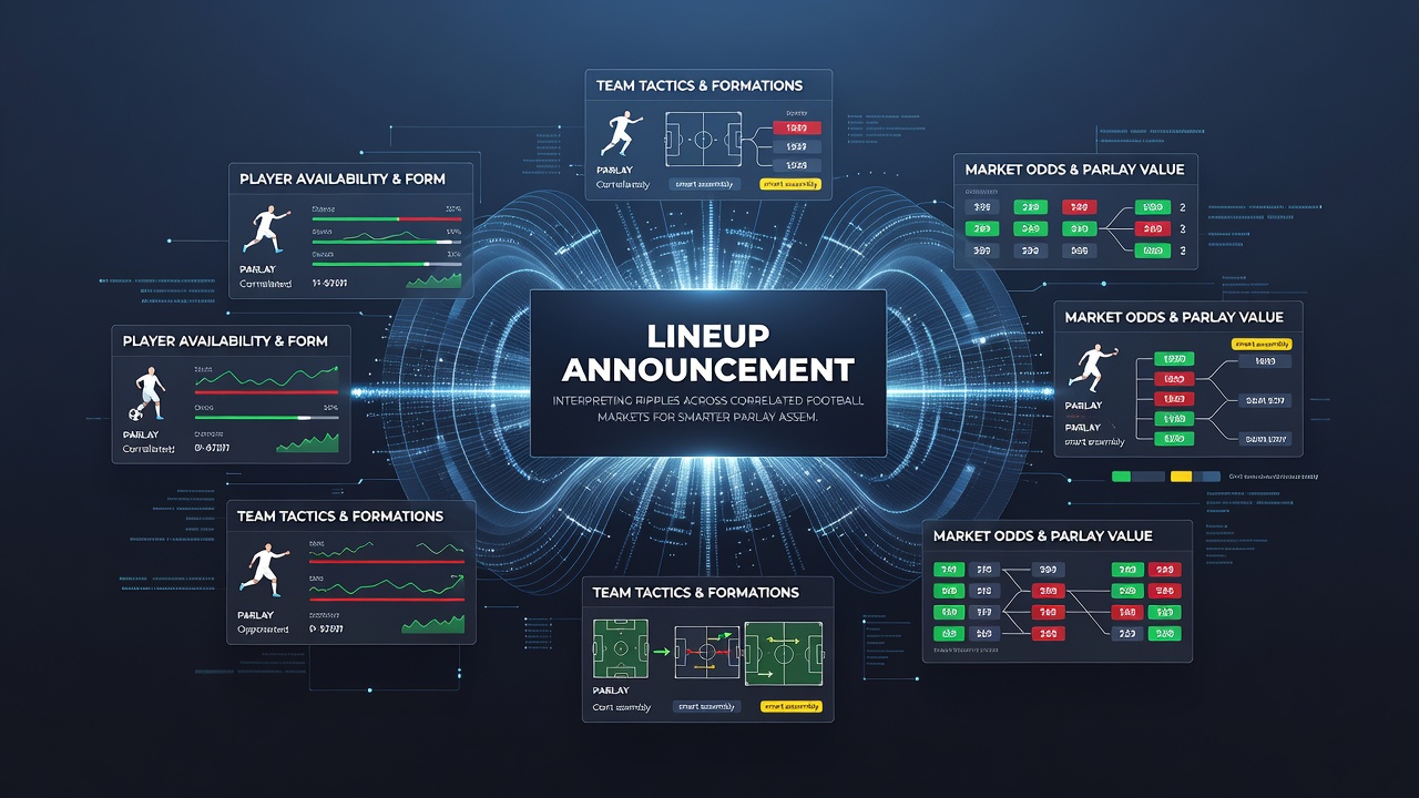 Datenbasierte Auswertung korrelierter Fußballwetten nach Lineup-Änderungen