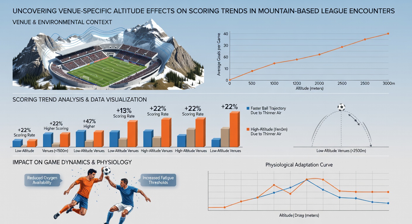 Datenvisualisierung von Scoring-Trends und Höhenlage-Vergleichen in verschiedenen Sportligen